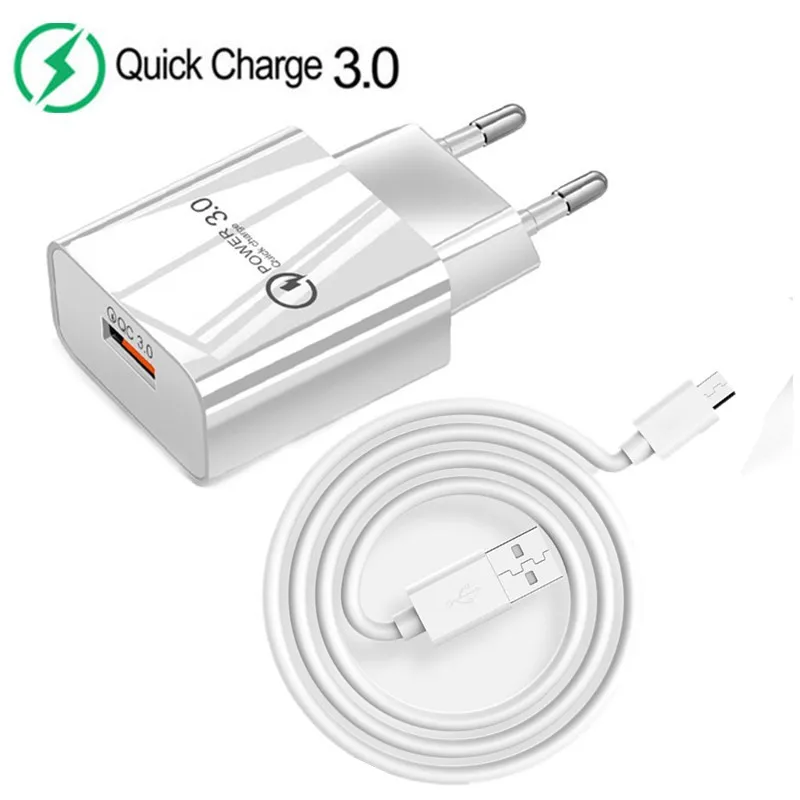 

1M Micro USB Universal QC 3.0 Charger For Xiaomi Redmi Note 4 4X 5 6 Pro 5A Microphone Cable Redmi 7A 3S 6A For Sony LG G7 G6