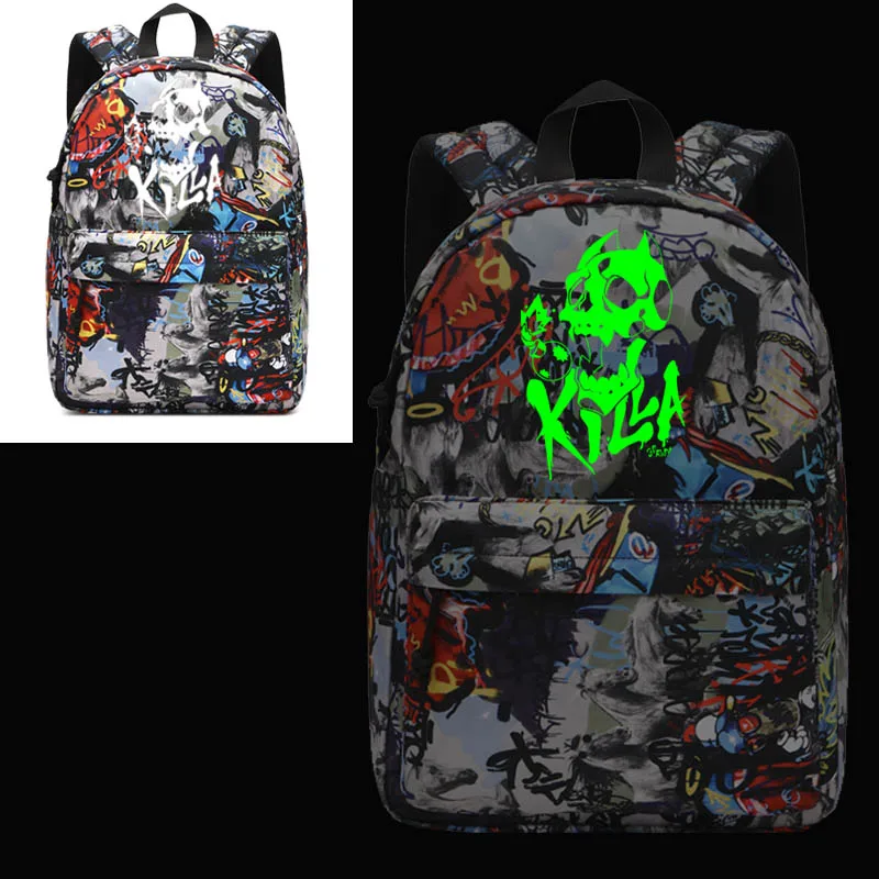 style2 Джоджо рюкзак для путешествий студент школьный рюкзак ноутбук рюкзак для отдыха Повседневный Рюкзак несколько стилей - Цвет: style2