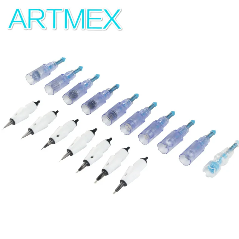 Artmex игольчатый картридж для тату МТС терапия система V11 V8 V6 V7 V3 V9 PMU