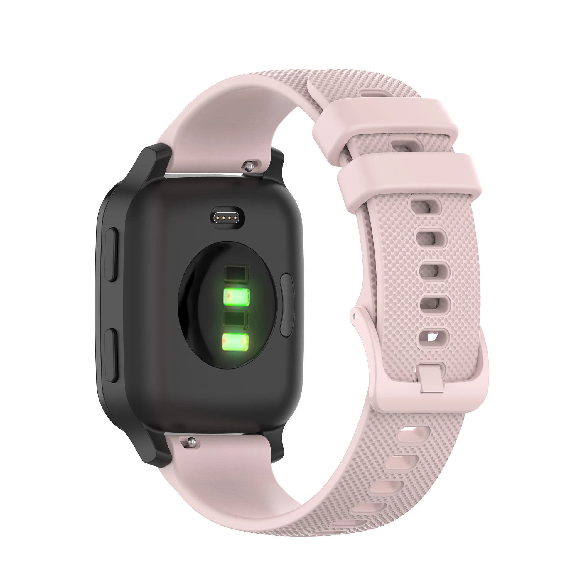 Silicone Watch Band FIFATA For Garmin Venu SQ Venu Vivoactive3 4 Forerunner245 Amazfit BipS/U Wrist Strap for silicone wrist strap,fitness tracker strap,silicone watch strap,silicone watch band,watch strap,smart bracelet strap