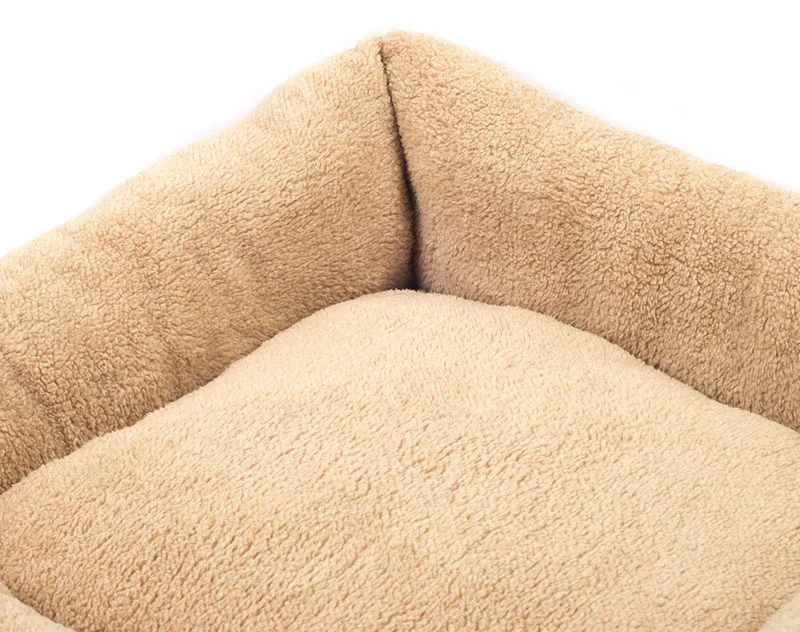 Теплая собачья постель из мягкого вельвета зимняя кошка кровать плюшевые гнездо кровать для маленькие собачки Чихуахуа Мопс щенок щенка подушки кушетка для собак кровати