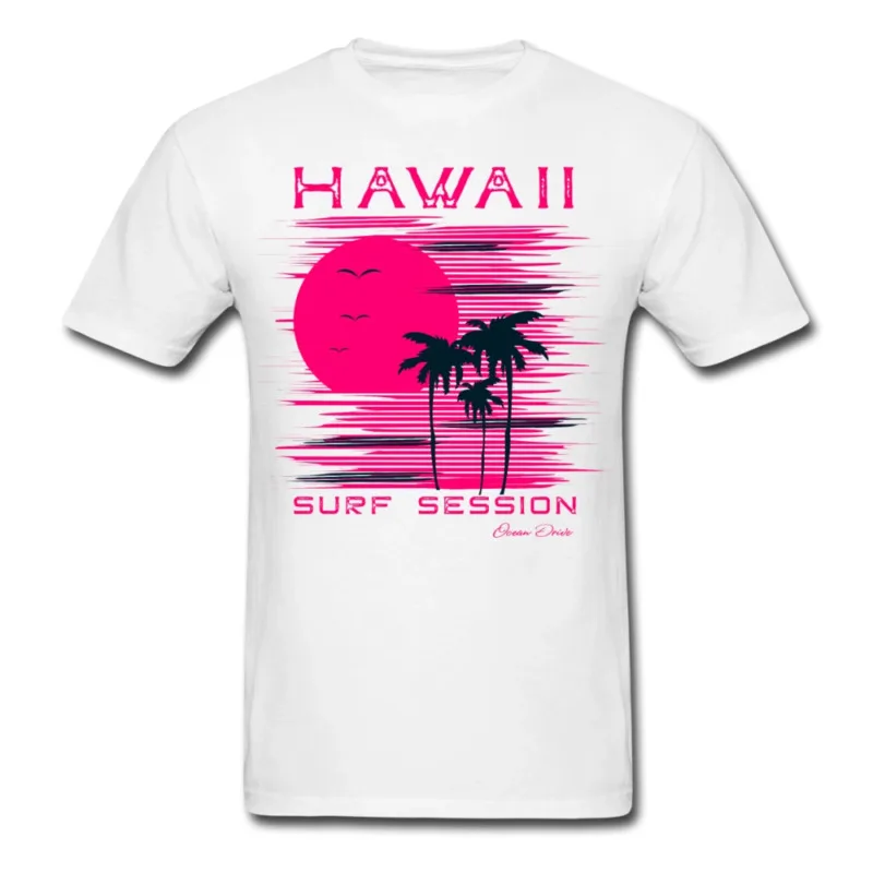 Hawaii Surf Session Tee Palms Мужская футболка |