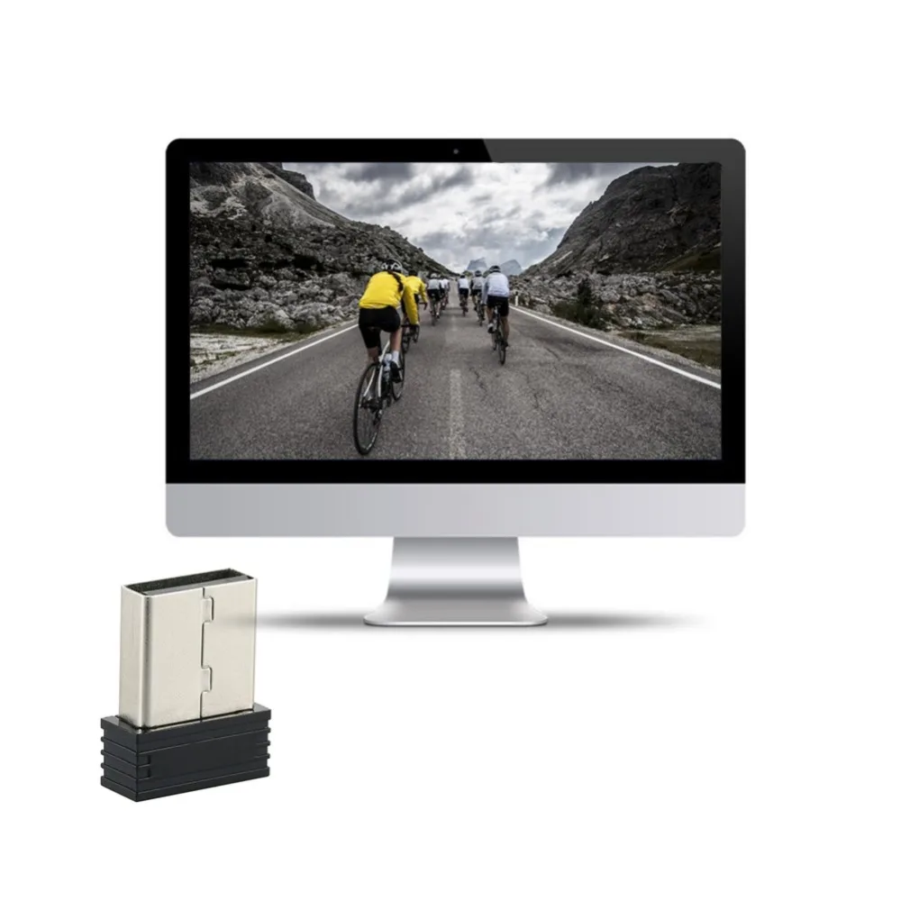 Bicycle wireless speed cadence sensor portable ANT+ usb stick receives adapter dongle bicycle accessories