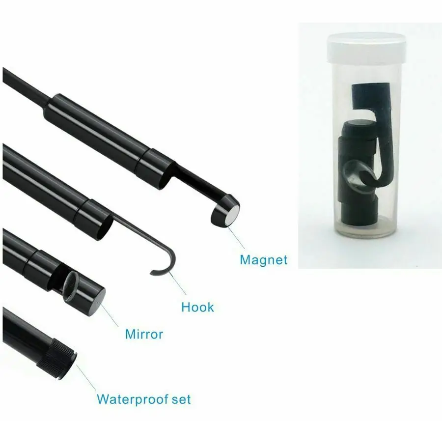 

Wireless Endoscope Camera WIFI Waterproof Inspection Mini Camera 8mm USB