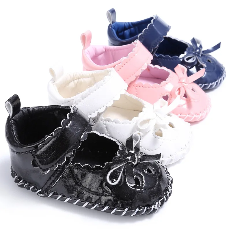 

Haiya Spring And Autumn Summer 0-1-Year-Old Female Baby Rubber Sole Anti-slip Soft-Sole Babies' Toddler Shoes Support
