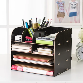 

Multifunctional Office Display Documents Rack Large Multi-layer Desktop Drawer Storage Box Bedroom Sundries Storage Organizer