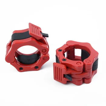 

Fitness Gym Olympic Bar Dumbbell Locking Barbell Clamp Collars Clips Training