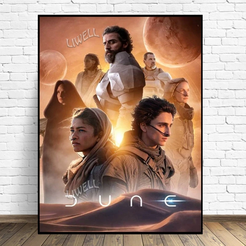 New Dune Movie Diamond Painting Art Timothee Chalamet Film Poster Cross Stitch Artwork Embroidery Kit Decor For Room