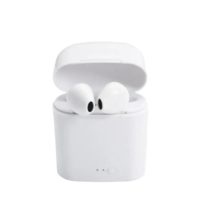 

For xiaomi Phone i7s TWS Wireless Bluetooth Earphone Earbud Sport Handsfree Earphone Cordless Headset with Charging Box
