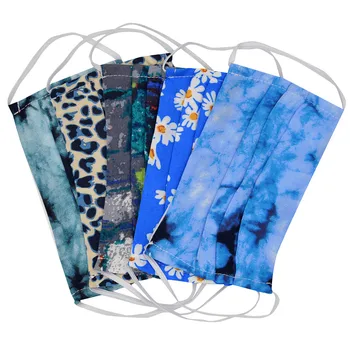 

5PCS Windbreak Seamless Outdoor Riding Keep printing Quick-drying Dustproof face covers Anti Pollution Mouth Protection
