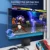 Switcher HDMI 2.1-compatible 2 in 1 out Ultra speed 48Gbps 8K@60Hz 4K@120Hz Switch adapter With Switch button For HDTV Projector