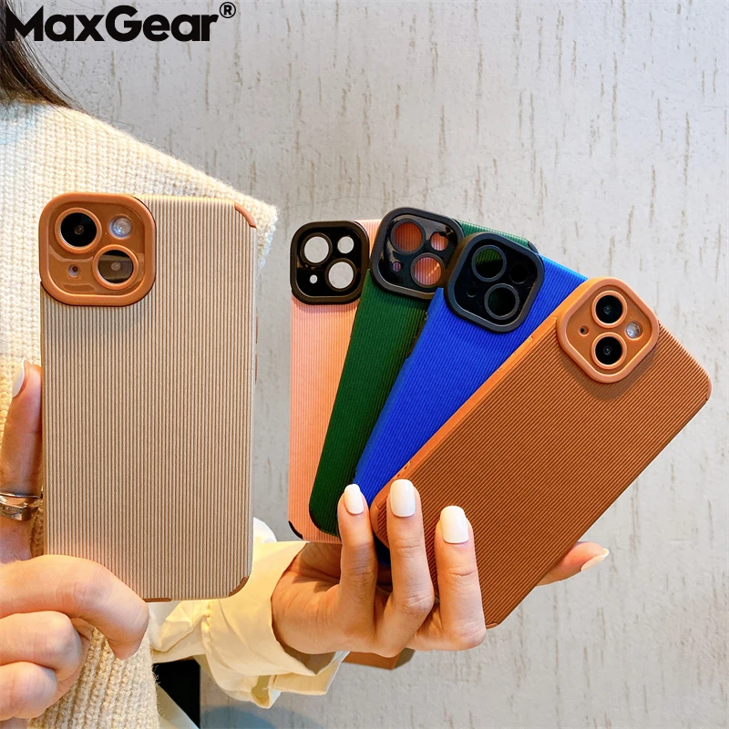 Мягкий силиконовый чехол в полоску земли для телефона iPhone 13 12 11 Pro XS Max XR 7 8 Plus SE 2020