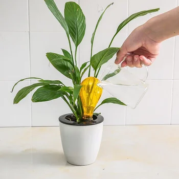 

1PC Protable Flower Automatic Watering Device Houseplant Plant Pot Bulb Globe Garden House Waterer Water Cans