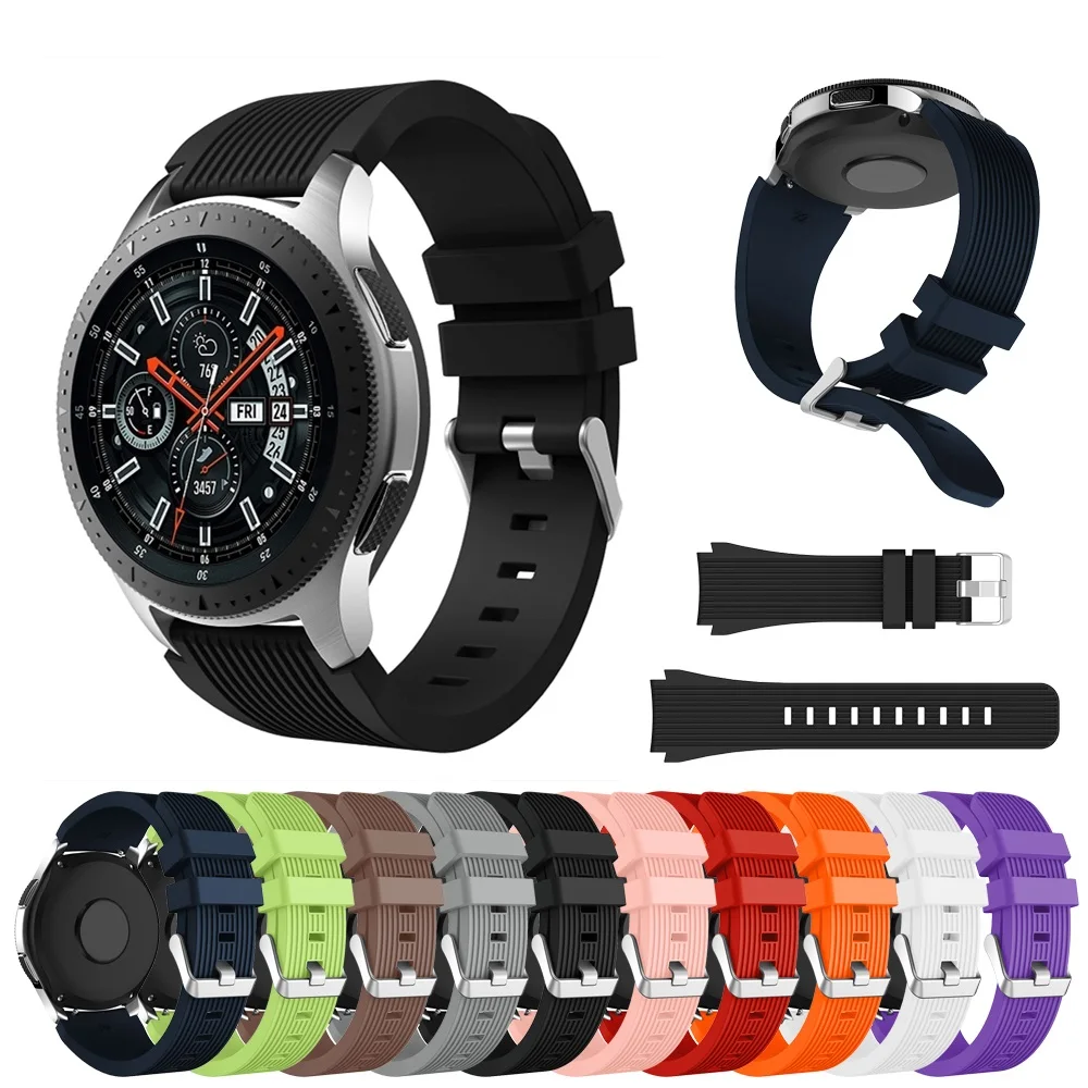 Ремешок силиконовый для смарт-часов Samsung Galaxy Watch 3 45 мм сменный Браслет 41 |
