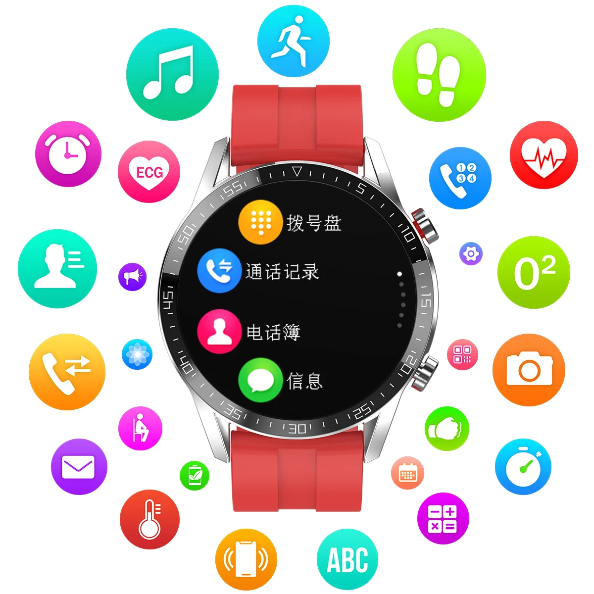 2021 New L13Business Smart Watch Men IP68 Sport Smartwatch Waterproof ECG Bt Call Blood Pressure Heart Rate Fitness Tracker | Электроника