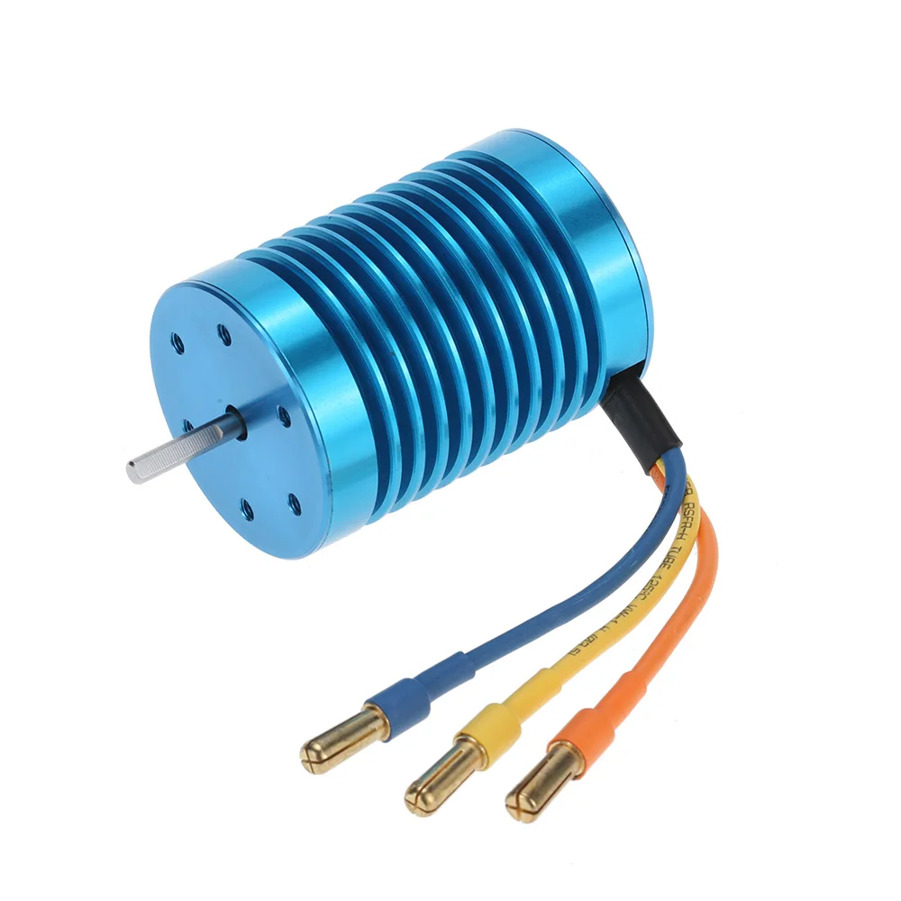 GoolSky 3650 3300KV 4P бесщеточный двигатель и 45A бесщеточный ESC и светодиодная карта для программирования комбо набор для 1/10 RC модели автомобиля запчасти
