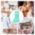 4ШТ AntiScratch Cat Shoes Boots Pet Nail Cover Protector Scratch Перчатки Cat Paw Protector Pet Grooming Пинетки Ванна Чехол Для Ног