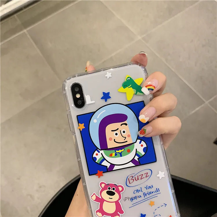 Милый чехол из мягкого ТПУ для iPhone XS MAX XR X 6 6S 7 8 Plus чехол для iPhone 11 Pro Max чехол