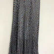 Женская плиссированная юбка с эластичной резинкой на талии, весенне-осенняя элегантная женская юбка до середины икры