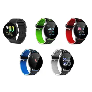 

119Plus Smart Watches Waterproof Smart Bracelet Wristband Heart Rate Watch Men Women Sport Watches Smart Band