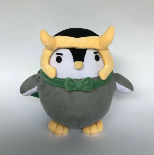 LOKI Penguin Marvel Мстители локи Пингвин плюшевая кукла мягкая игрушка мини ограниченная редкая Горячая косплей милый креативный - Цвет: LOKI Penguin