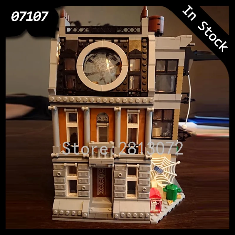 

In Stock 07107 Avengers Marvel DC Super Hero Sanctum Sanctorum Showdown Building Blocks Bricks Toys Compatible 10840 76108