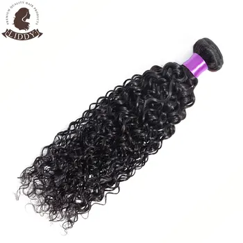 

Liddy Water Wave Hair Bundles Malaysian Hair Weave Bundles 100% Human Hair Bundles Natural Color Non-remy Hair Weave 1/3/4 Piece