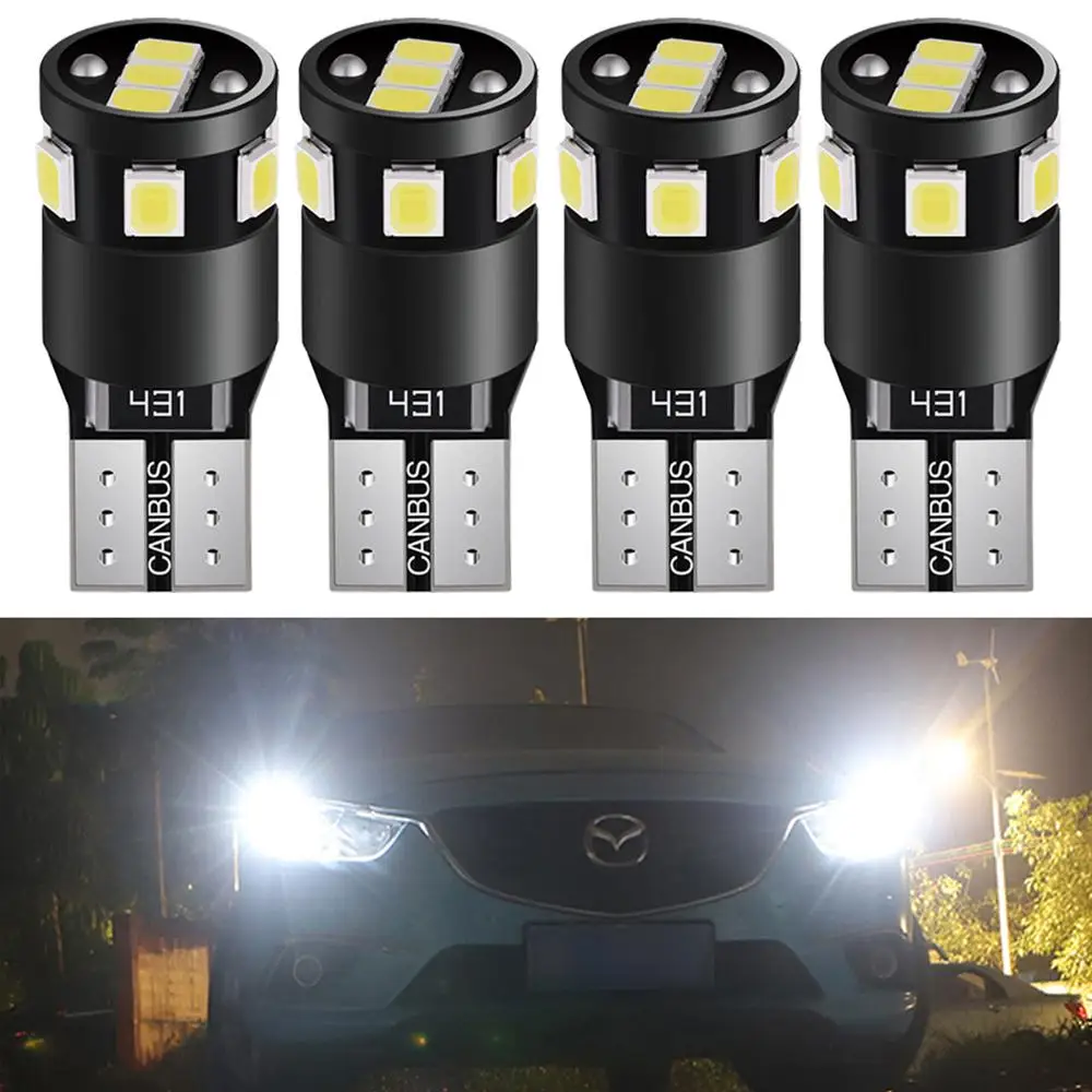 4x T10 W5W светодиодный светильник Canbus автомобильный для Hyundai Solaris i30 Tucson Creta Santa Fe Elantra