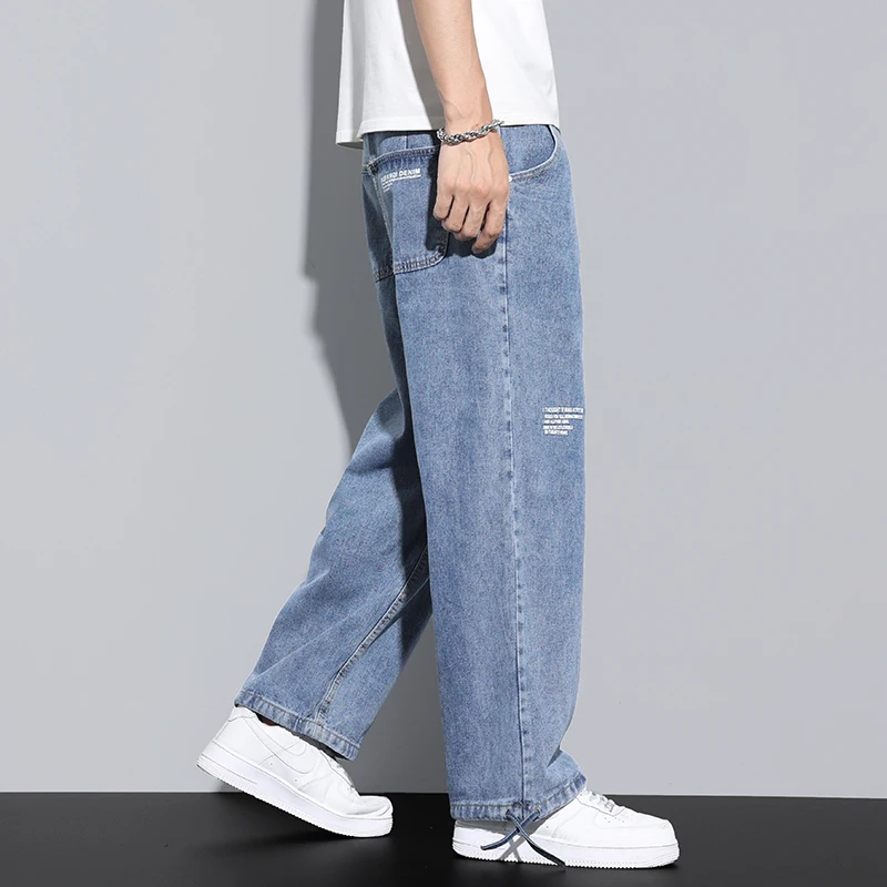 2022 Spring New Korean Fashion Men Wide 