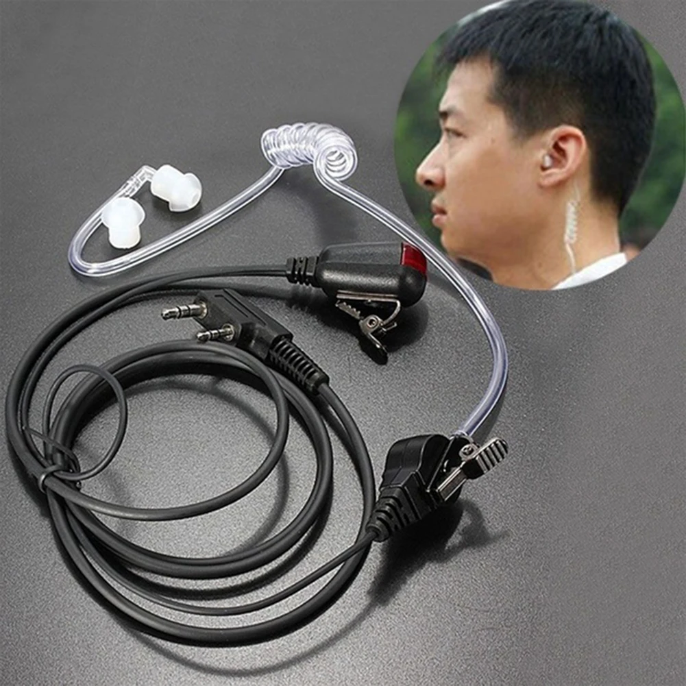 PTT Mic портативная рация с наушниками гарнитура для Kenwoods TK3107 Bao feng (Лея фенг) UV-5R BF-888S GT-3TP GT-3 Портативный радио иди и болтай Walkie Talkie