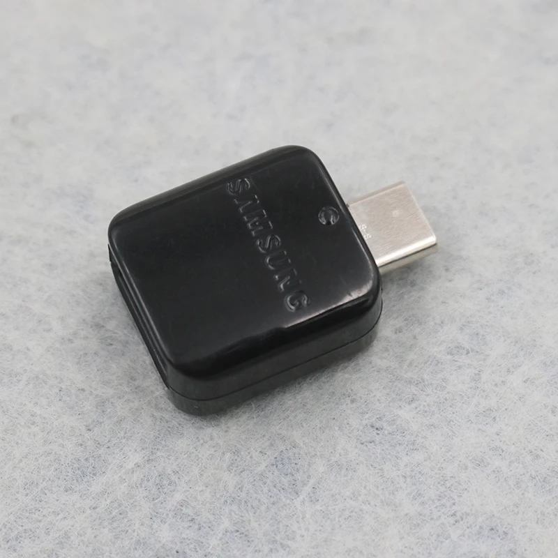 Black no box samsung USB 3,1 TYPE C OTG адаптер для передачи данных для Galaxy S8 S9 Plus Note 8 9 A8 поддержка ручка-накопитель/клавиатура/мышь/u-диск - Цвет: Black no box