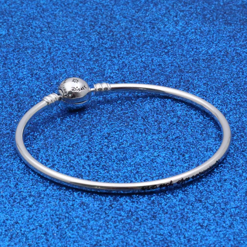 

Yin wu S925 Silver Bracelet DIY Jewelry Disto Series Lion King Bracelet-Style Simple Bracelet