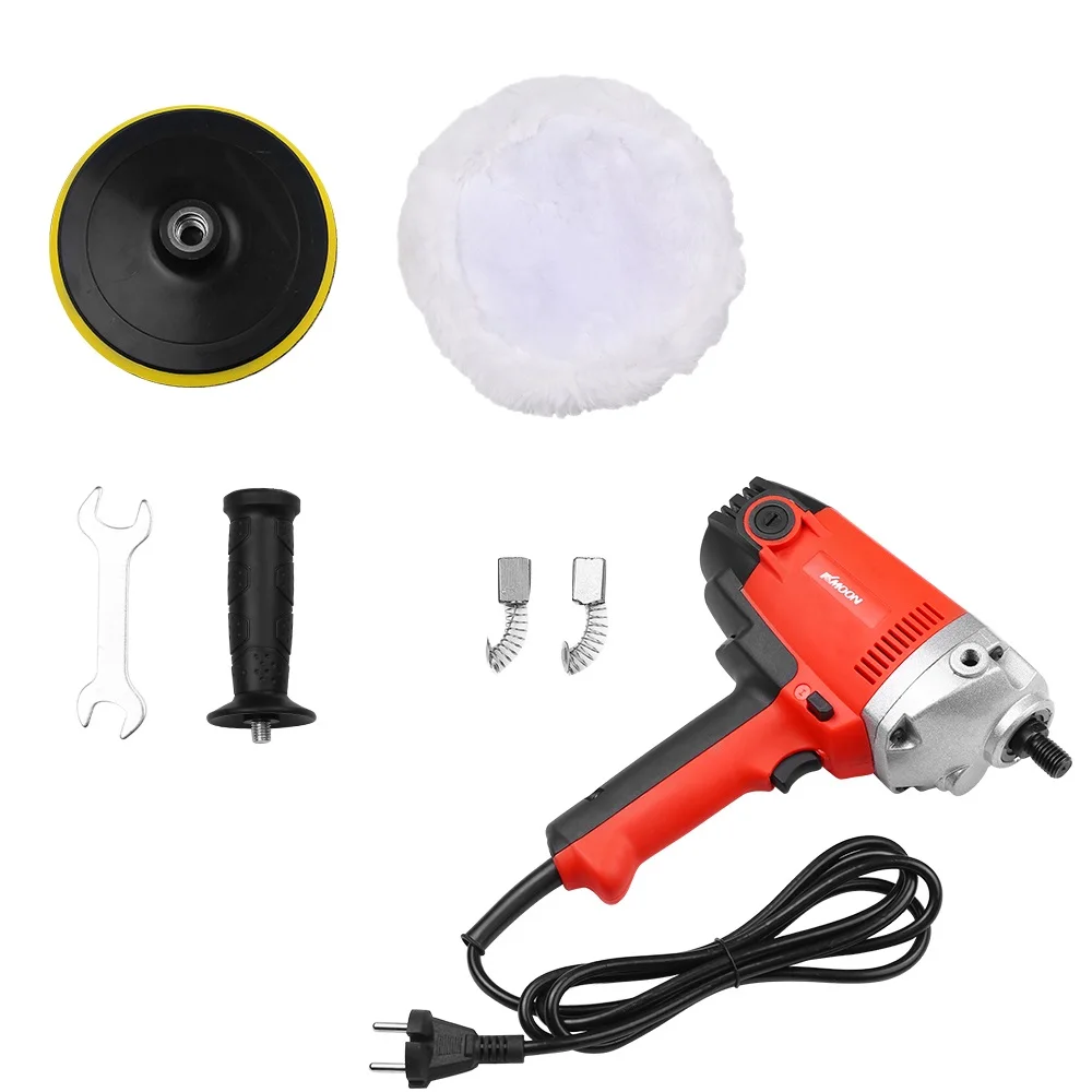 KKmoon 1100W 220-230V вертикальный шлифовальный станок 5 переменная скорость Электрический полировщик Авто красота воском полировка шлифование глазировочная машина