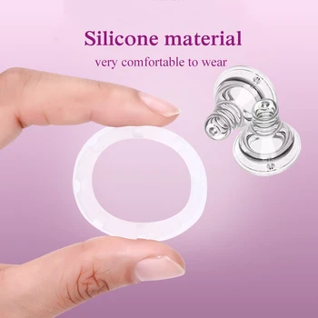 Reusable Phimosis Correction Ring Cock Ring Foreskin Resistance Ring Penis Delay Ejaculation Sex Toy For Men Glans Delay Trainer 2
