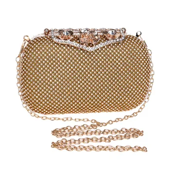

2019 Luxury Glitter fashion Sequined Day Clutch Purse Women's Evening Bags Bling Day Clutches Gold Wedding Purse Female Handbag
