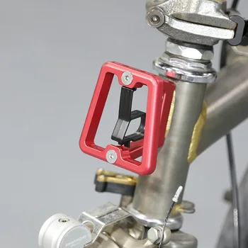 

Ultra-Light Bicycle Front Carrier Block Bike Racks for Brompton Folding Bike Cycling Accessories Red