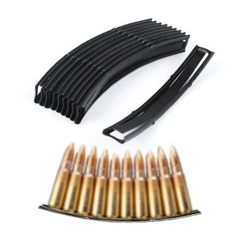 

10/20PCS Hunting 10 Round 7.62X39 Ammo Loader Reload Stripper Clips AK SKS Loader 10 Round 7.62x39