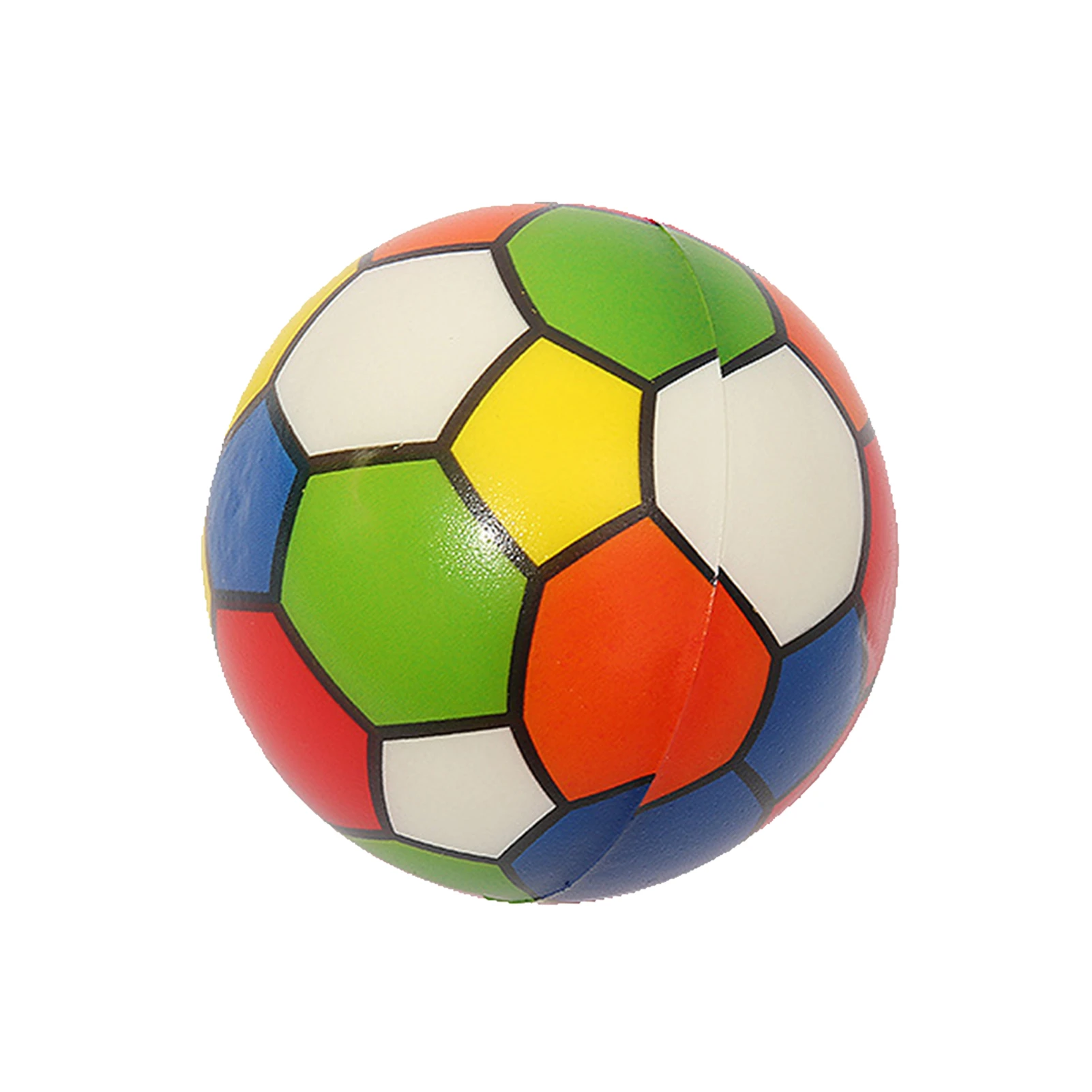 6ピース セット10センチメートルスクイーズボールおもちゃカラフルなサッカーソフトフォームpuスポンジ抗ストレスおもちゃギフト子供のための子供ドロップシッピング Squeeze Toys Aliexpress