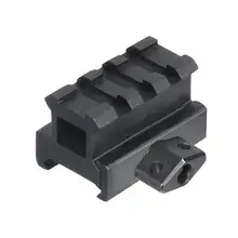 Компактный Riser Mount rifle picatinny weaver rail 0,8" высокий 3 слота