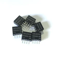 B0505S-1W DC-DC isolado conversor galvânico 5v para 5v módulo de alimentação 4 pinos módulo de alimentação