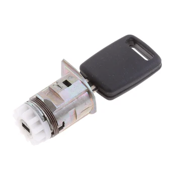 

Left Driver Side Door Lock Cylinder Barrel Assembly Key LHR Body Parts for Audi A6 A6L