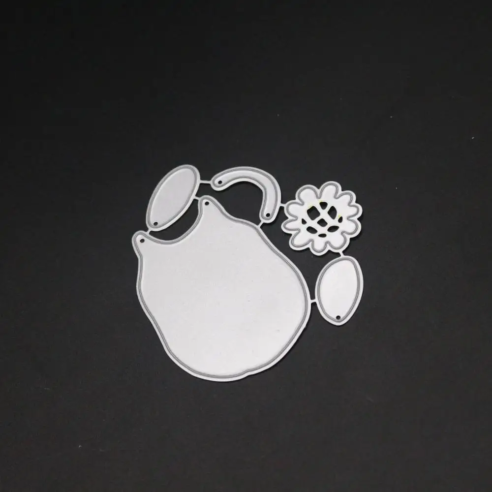 

AZSG Handbag Cutting Dies Clear Stamps For DIY Scrapbooking/Card Making Decorative Silicone Stamp Crafts