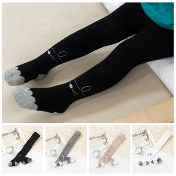 

Baby Tights Cotton Baby Girl Tights Clothes Autumn Cute Cartoon Newborn Girls Pantyhose Kids Stockings 0-4Y