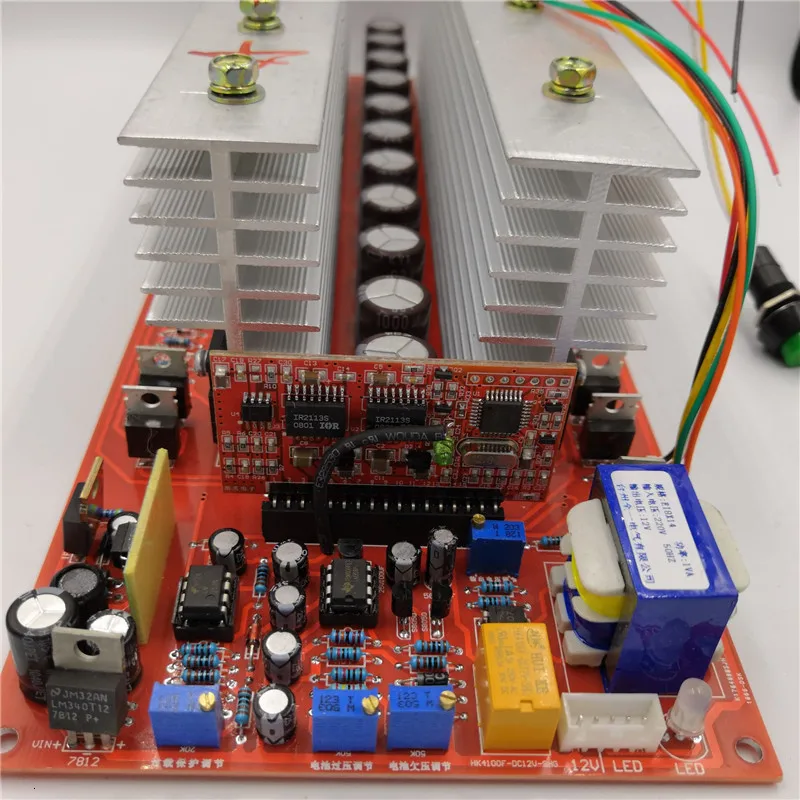 24 В, 5000 Вт, 36 В, 7600 Вт, 48 В, 10000 Вт, 60 В, 72 в, 96 в, 12000 Вт, ножная мощность, чистая Синусоидальная волна, инвертор частоты, монтажная плата, основная плата
