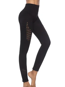 

Sexy Leggings Women Black FItness Pants Hollow Out High Waist Legins Push Up Punk Leggings Leggins Casual Workout Gym Clothes