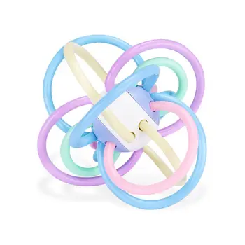 

0-12 Months Newborn Manhattan Ball Safe Soft Sensory Teething Infants Baby Toys