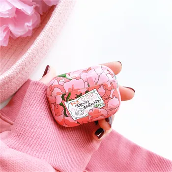 

For airpods pro 3 New Flower Anime Case Soft IMD Back Cover Japan Style Delicate Accessories Wireless bluetooth Coque