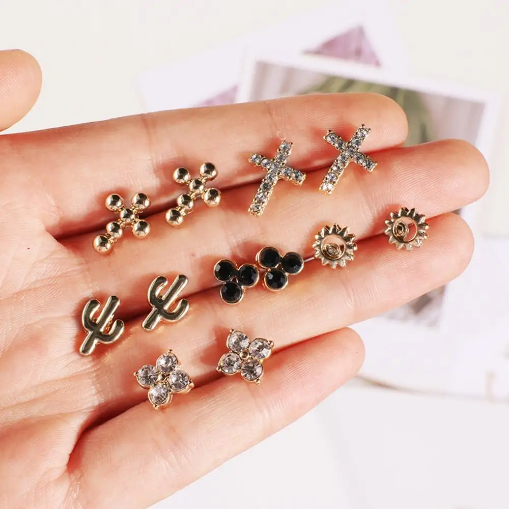 

stud earrings earrings set for women statement earrings turtle geometric earring pins party jewelry gift wholesale