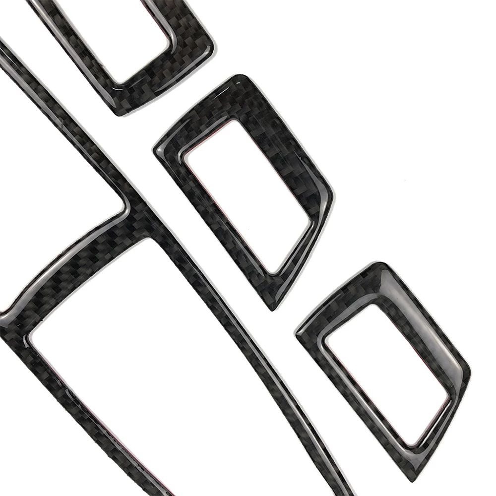 

Window Lifting Frame Cover Trim Sticker Car Interior Window Switch Frame Door Bowl Trim Sticker For BMW F10 5 Series 2011-2018