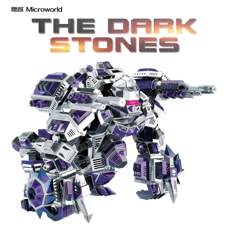 

Dragon Sense 3D Metal Puzzle Dark Boulders Gorilla Model Adult Toy Children Educational Puzzle